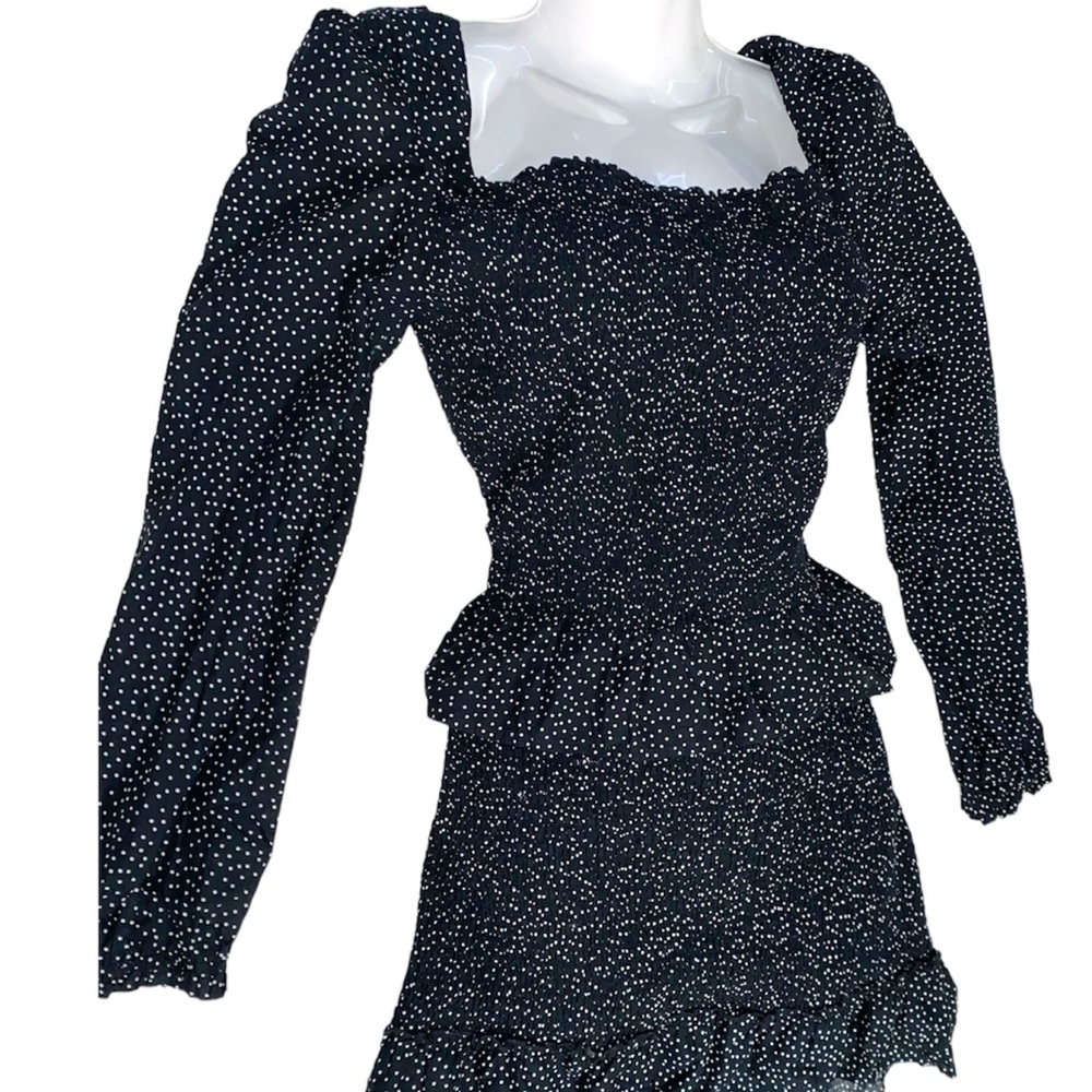 crystal doll pokdot skirt set size L